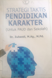 Image of : Strategi Taktis Pendidikan Karakter