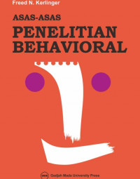 Image of Asas-Asas Penelitian Behavioral