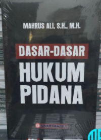 Image of Dasar-Dasar Hukum Pidana