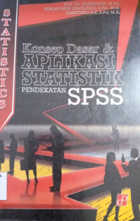 Image of Konsep Dasar dan Aplikasi Statistik Pendekatan SPSS
