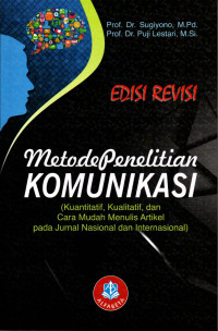 Image of Metodologi Penelitian Komunikasi
