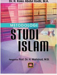 Image of Metodologi Studi Islam